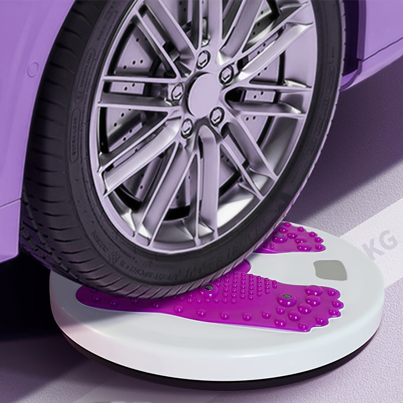 Internet Celebrity Purple 3D Exercise Yoga Twist Disc 10.4In * 10.4In * 11In (For 200Kg) Dance Twist Machine Lazy Twist Machine Exercise Body Twist Disc