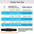 Adjustable Unisex Lumbar Support Belt, Breathable Waist Wrap for Gym, Yoga, Fitness, Exercise, Squat, Weightlifting - Hand Washable Buckle Closure Lower Back Brace