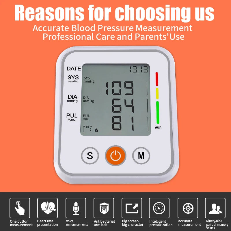 Adult Manual Arm Blood Pressure Monitor Cuff Belt Double Tube Mercury Sphygmomanometer Upper Cuff Sleeve Tonometer 22-32cm