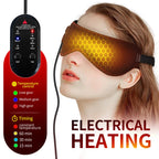 Heated Eye Mask Eye Mask for Dry Eyes with 3 Heat Levels Hot Compress Warm Compress Heating Pad for Sleep Dark Circles