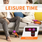 Wireless Ankle Heating Pad Electric Vibration Massage Heated Foot Hand Wrap for Wrist Ankle Rechargeable Heating Wristband Brace