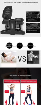 Home hydraulic stepper, training puller, mini fitness pedal, elderly exercise, home fitness equipment