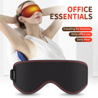 Heated Eye Mask Eye Mask for Dry Eyes with 3 Heat Levels Hot Compress Warm Compress Heating Pad for Sleep Dark Circles