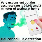 Helicobacter Pylori Detection Oral Saliva Self Test Stomach Pain Gastritis Measure Rapid Accuracy Physical Health Testing