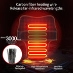 Heating Neck Support- Vibration Massager Hot Compress Relieves Joint Pain Discomfort overuse injury 3-Level Timer USB Port