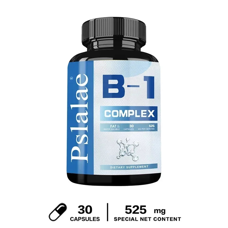 Vitamin B1 Complex - Improves Energy Levels, Boosts Metabolism, Support Digestive System, Bone and Joint, Immune System