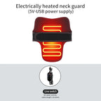Heating Neck Support- Vibration Massager Hot Compress Relieves Joint Pain Discomfort overuse injury 3-Level Timer USB Port