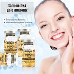 Stayve 8ml Salmon DNA Golden Ampoule Serum Kit Natural Ingredients, Moisturizing, Tender, Lifting, Firming Facial Care Skin