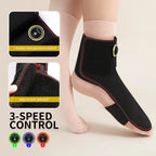 Wireless Ankle Heating Pad Electric Vibration Massage Heated Foot Hand Wrap for Wrist Ankle Rechargeable Heating Wristband Brace