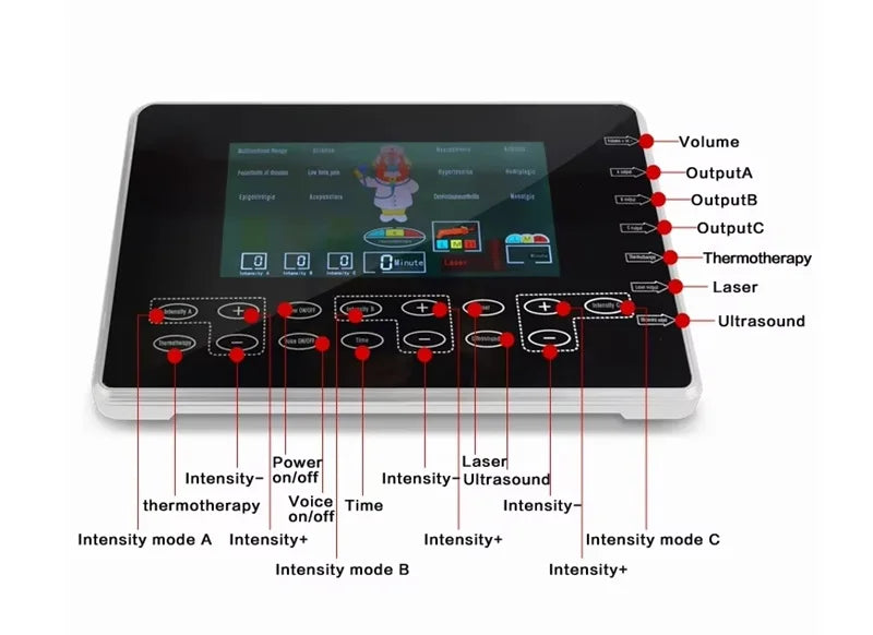 Physical therapy equipment pain relief machine