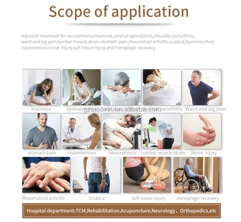 Physical therapy equipment pain relief machine