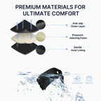 Fit Sciatica/Patella Pain Relief Devices:  – Sciatic Nerve Brace with Dual Pressure Pads Targeted Compression for maximum Relief