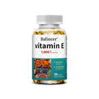 Vitamin E 1000 IU Soft Gel - Vitamin E Supplement, Essential Antioxidant Support, Support Skin, Heart and Immune Health