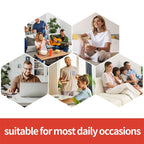 Heating Neck Support- Vibration Massager Hot Compress Relieves Joint Pain Discomfort overuse injury 3-Level Timer USB Port