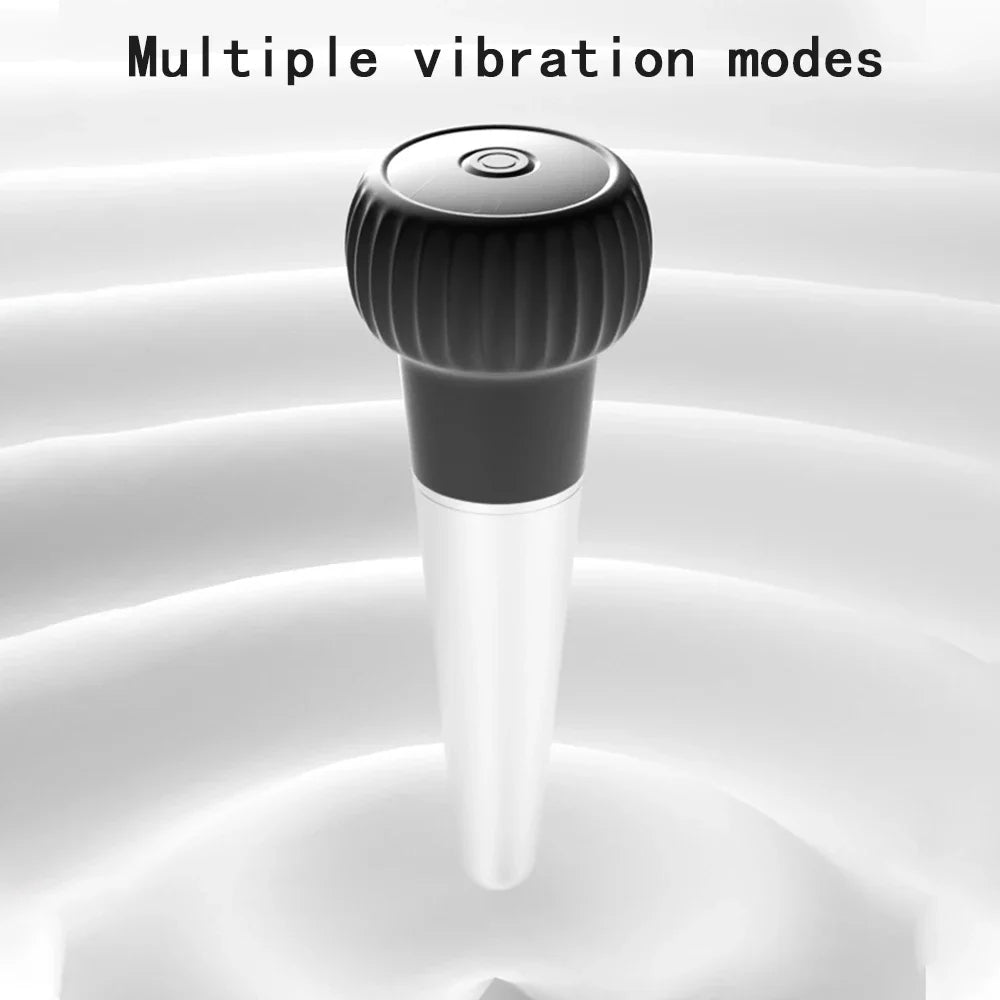 Acupuncture Fascia Pen Deep Tissue Vibration Massager Trigger Point Therapy Stick Reflexology Body Massage Tool for Pain Relief