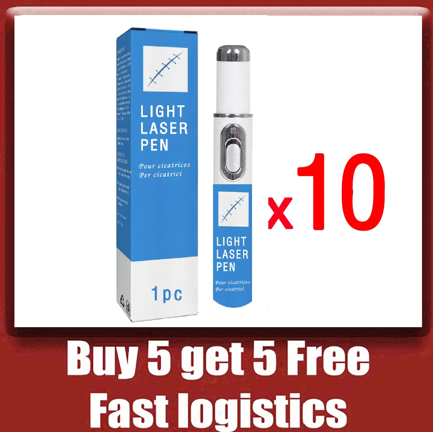 Laser Therapy Keloid Scar Improve Keloid Scar Pen Scar Relief Easy Harmless Laser Pointer