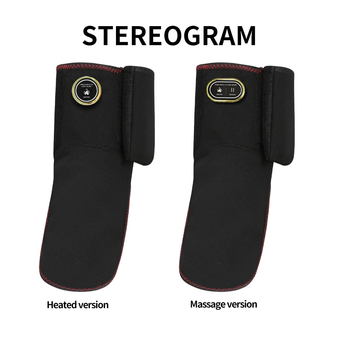 Wireless Ankle Heating Pad Electric Vibration Massage Heated Foot Hand Wrap for Wrist Ankle Rechargeable Heating Wristband Brace