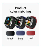 NEW Air Pump Airbag Blood Pressure Accurate Diagnosis Smart Watch ECG Temp Blood Fat Uric Acid Men Three High Monitor Smartwatch