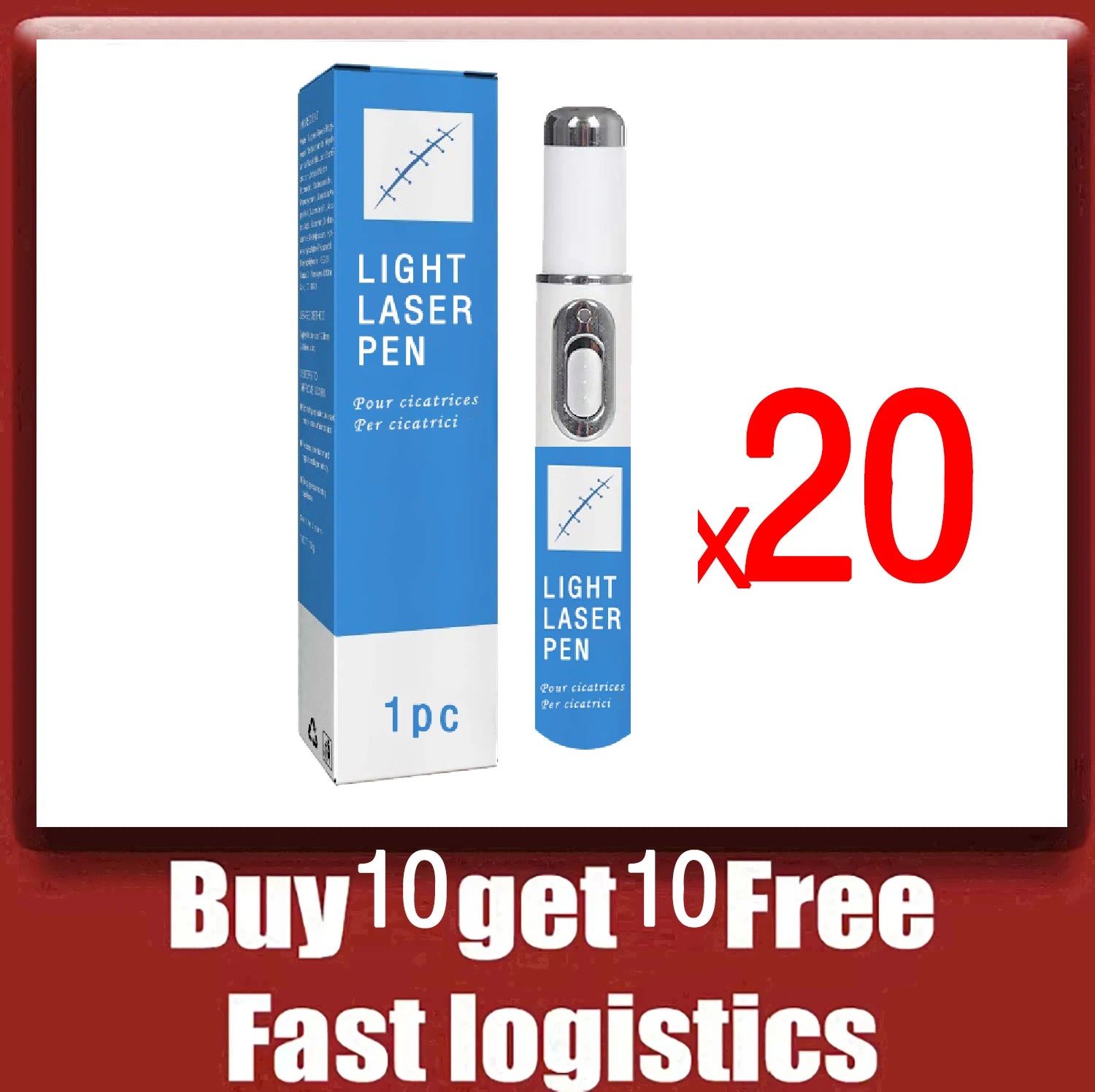 Laser Therapy Keloid Scar Improve Keloid Scar Pen Scar Relief Easy Harmless Laser Pointer