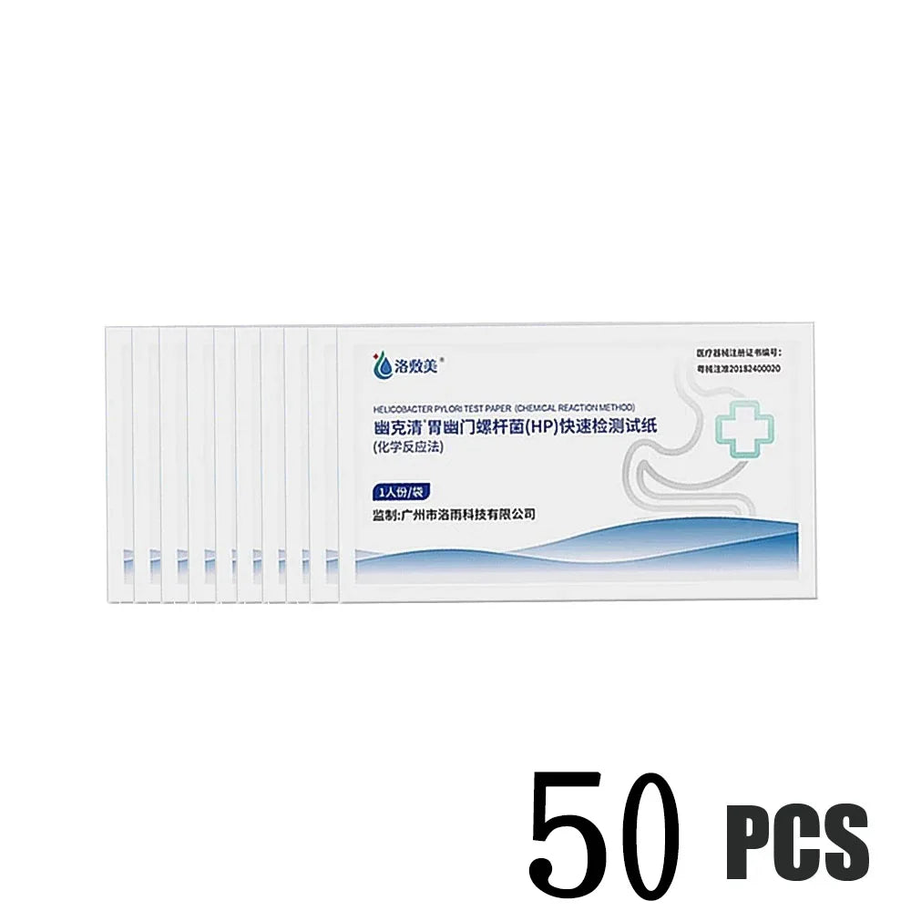 Helicobacter Pylori Detection Oral Saliva Self Test Stomach Pain Gastritis Measure Rapid Accuracy Physical Health Testing