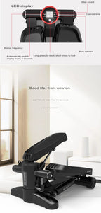 Home hydraulic stepper, training puller, mini fitness pedal, elderly exercise, home fitness equipment