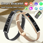 New Health Smart Bracelet Men Women Fitness Sports Band Stress Test HRV Monitor Waterproof Pedometer Smart Watch for Android iOS