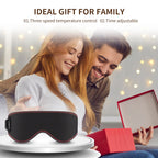 Heated Eye Mask Eye Mask for Dry Eyes with 3 Heat Levels Hot Compress Warm Compress Heating Pad for Sleep Dark Circles