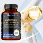 Magnesium Complex - Maintains A Good Mood, and Promotes Overall Health, Supports Muscle, Bone, Joint Health, Relieves Stress
