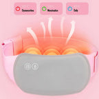 Heating Massage Period Pain Relief Cramps Menstrual Heat Pad Belt USB Electric Heating Warm palace belt Heating Waistband