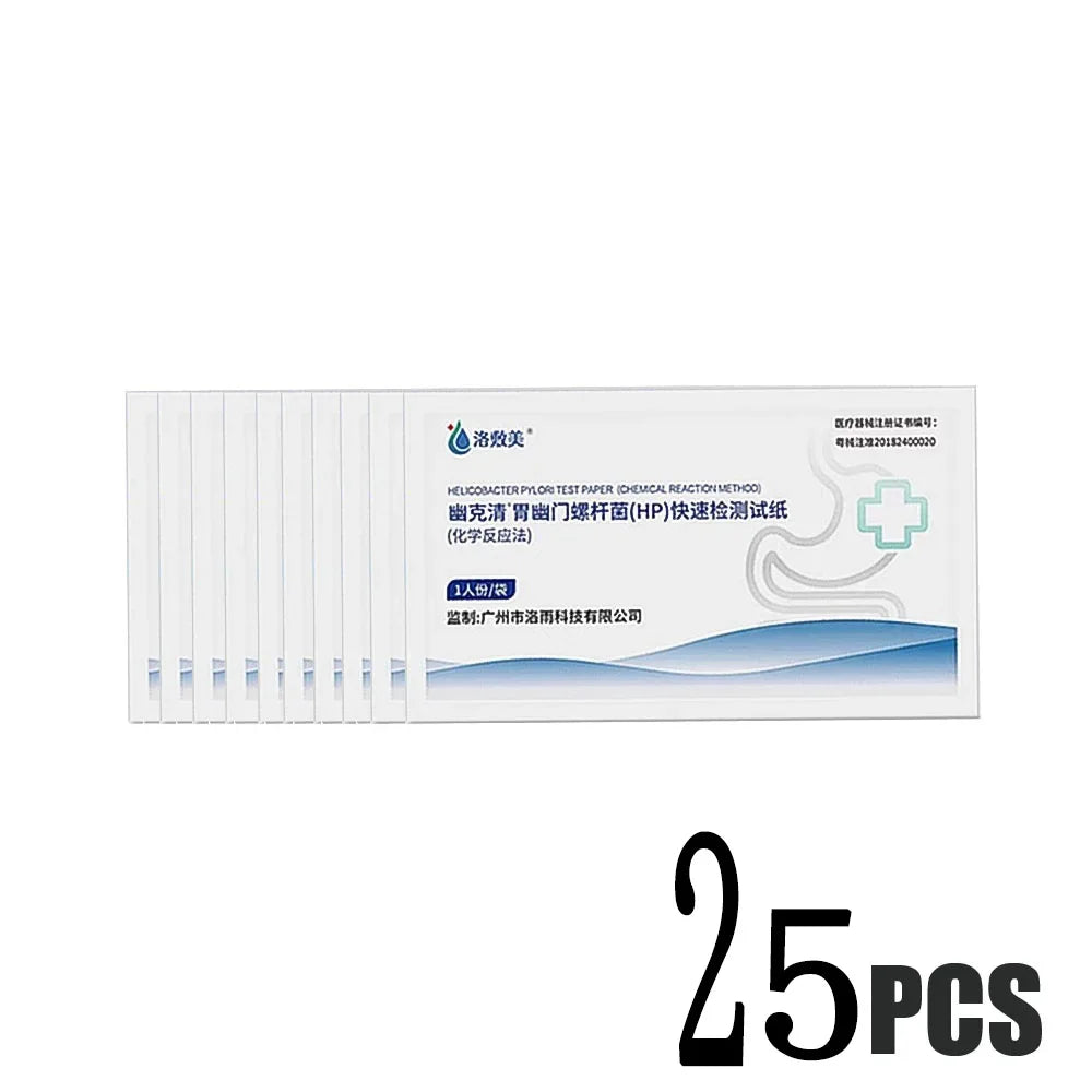 Helicobacter Pylori Detection Oral Saliva Self Test Stomach Pain Gastritis Measure Rapid Accuracy Physical Health Testing