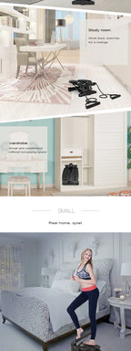 Home hydraulic stepper, training puller, mini fitness pedal, elderly exercise, home fitness equipment