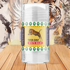 Tiger Body Massage Cream Stick, Contains a Mixture of Vitamin E and Olive Oil, Deeply Moisturizing, Easy to Apply, Non-Greasy