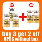 Stayve 8ml Salmon DNA Golden Ampoule Serum Kit Natural Ingredients, Moisturizing, Tender, Lifting, Firming Facial Care Skin