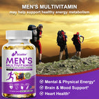 Men's Daily Multivitamin - 22 Vitamins & Minerals, Dietary Supplement for Immunity, Energy, Digestion, Skin, and Overall Health