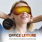 Heated Eye Mask Eye Mask for Dry Eyes with 3 Heat Levels Hot Compress Warm Compress Heating Pad for Sleep Dark Circles