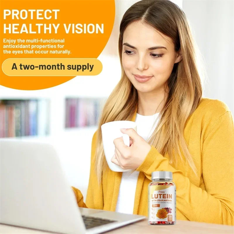 Lutein & Zeaxanthin - Eye Health Vitamins, Relieve Eye Fatigue and Protect Vision