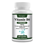 Vitamin B6 Supplements - Supports The Immune System, Nervous System, Energy Metabolism, Healthy Mood