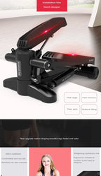 Home hydraulic stepper, training puller, mini fitness pedal, elderly exercise, home fitness equipment