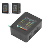 Air Quality Monitor Portable LCD Backlight Screen CO2 TVOC HCHO PM2.5 PM10 Detector with Alarm Indoor CO2 Monitor Air Monitor