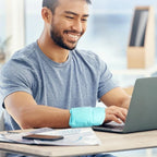 Wrist Ice Pack Wrap For Carpal Tunnel Care, Gel Cold Packs