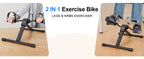 Under Desk Bike Pedal Mini Exercise Bike with Electronic Display for Indoor Leg and Arm Recovery  Folding Pedal Exerciser