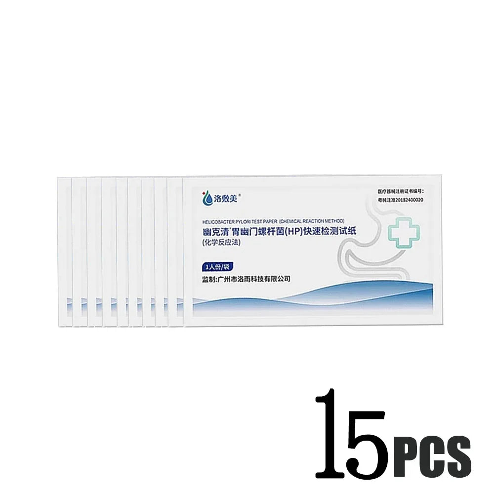 Helicobacter Pylori Detection Oral Saliva Self Test Stomach Pain Gastritis Measure Rapid Accuracy Physical Health Testing
