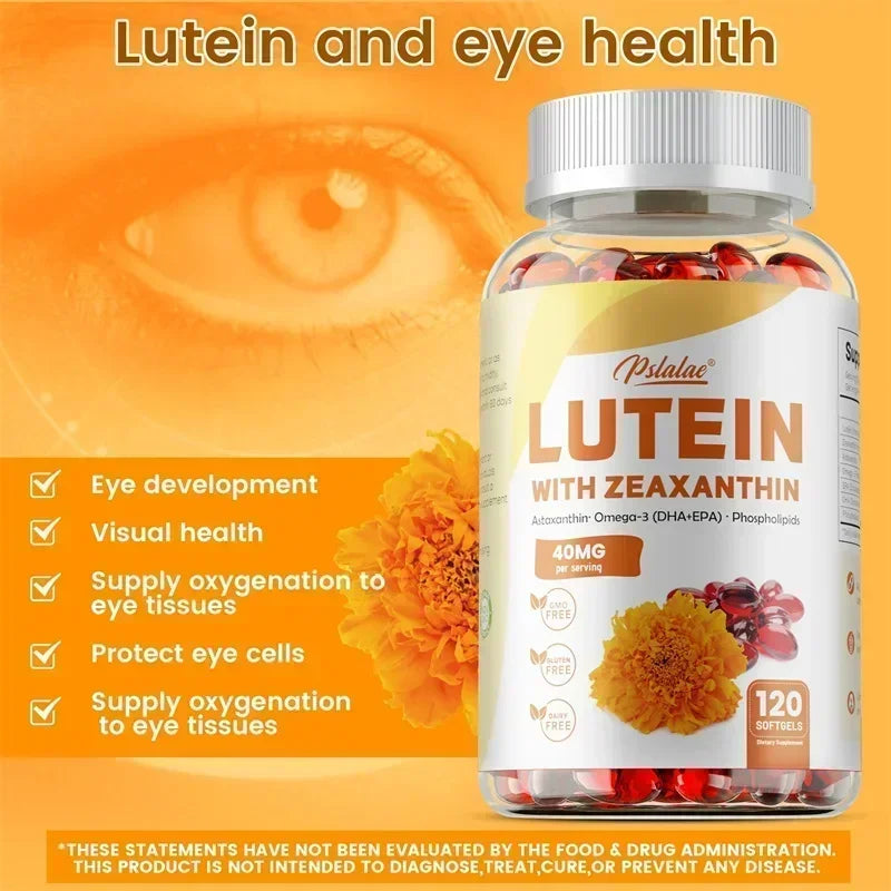 Lutein & Zeaxanthin - Eye Health Vitamins, Relieve Eye Fatigue and Protect Vision