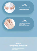 Electric Vibration Massage Ball Sports Fitness Foot Massage Facial Care Soothing Device Gym Home Training Yoga Massage Ball