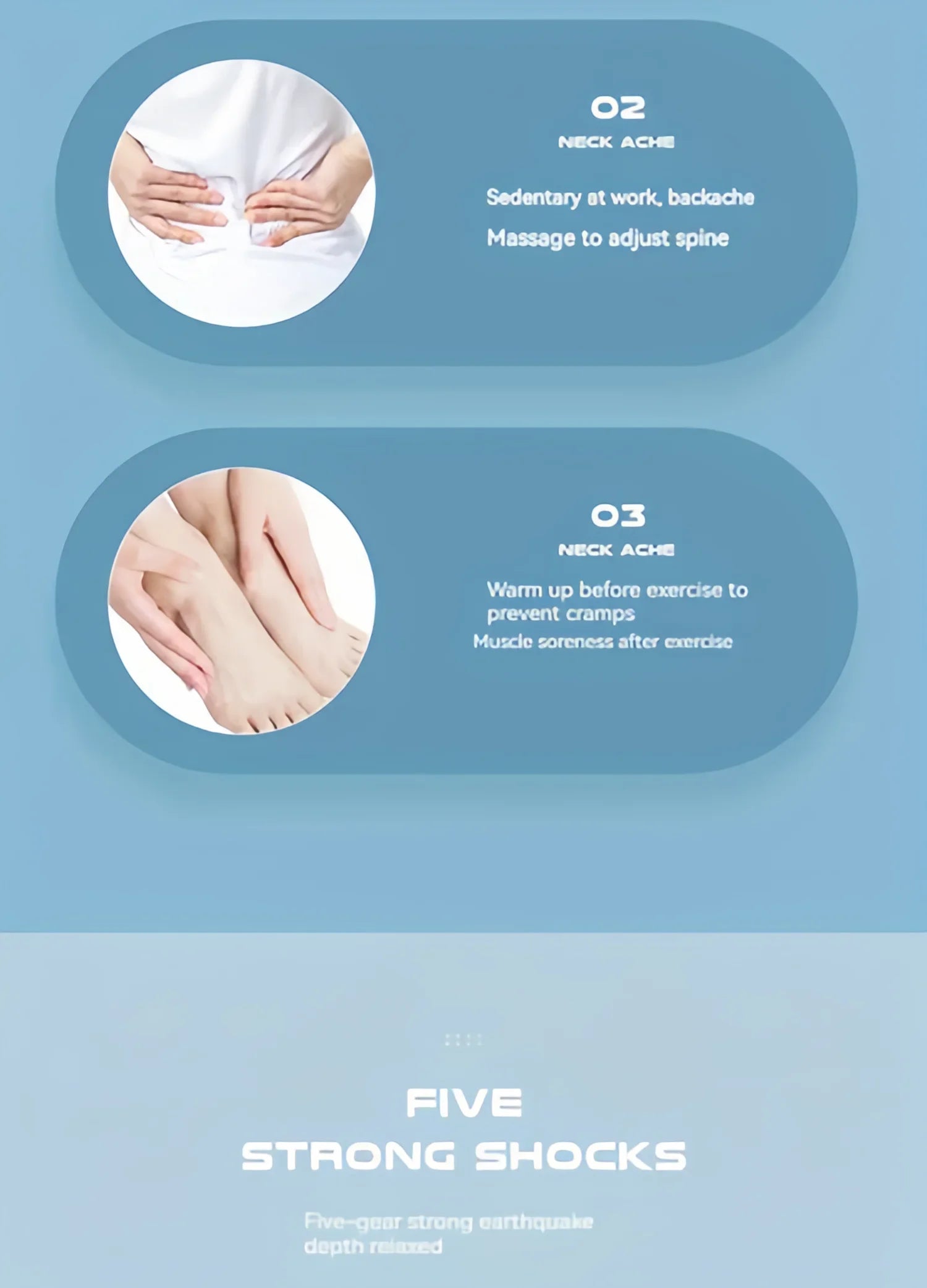 Electric Vibration Massage Ball Sports Fitness Foot Massage Facial Care Soothing Device Gym Home Training Yoga Massage Ball