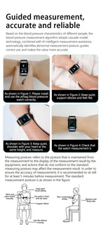 NEW Air Pump Airbag Blood Pressure Accurate Diagnosis Smart Watch ECG Temp Blood Fat Uric Acid Men Three High Monitor Smartwatch