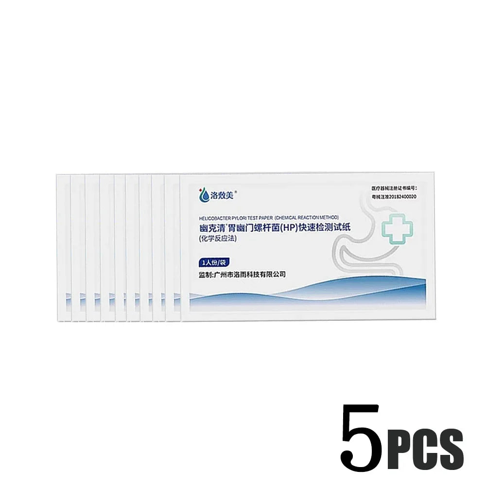 Helicobacter Pylori Detection Oral Saliva Self Test Stomach Pain Gastritis Measure Rapid Accuracy Physical Health Testing