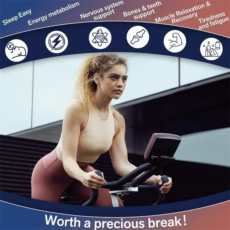 Magnesium Complex - Supports Bone, Muscle, Nerve & Heart Health, Relieves Stress, Improves Digestion, Promotes Overall Health