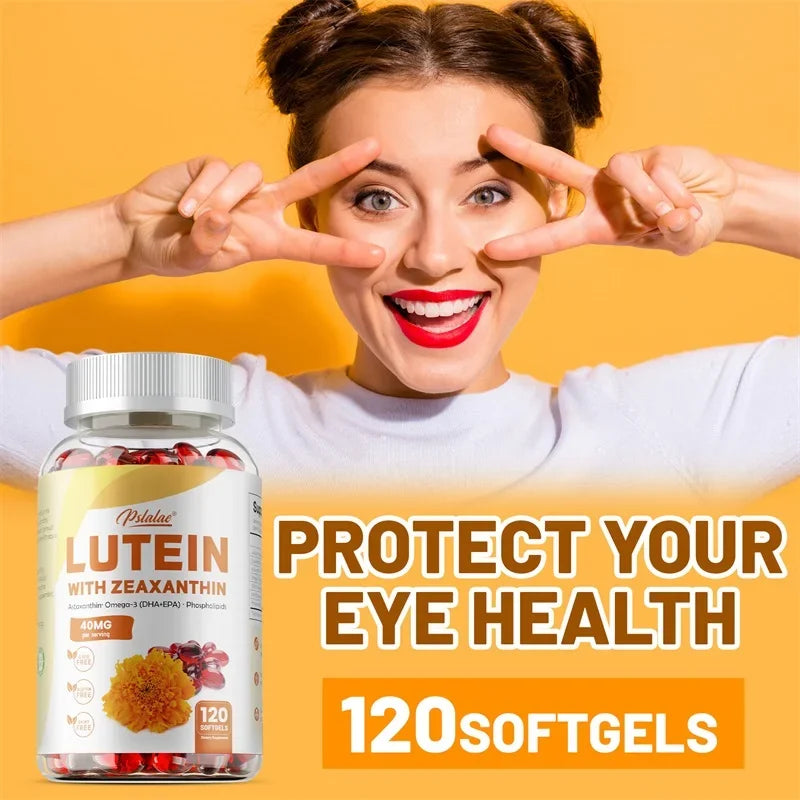 Lutein & Zeaxanthin - Eye Health Vitamins, Relieve Eye Fatigue and Protect Vision