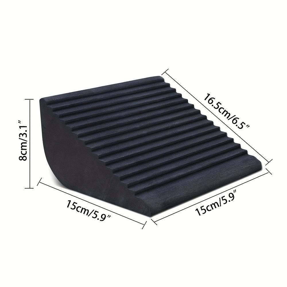 Squat Wedge Block, Leg Strength Training Block, Balancing Exercise Board, Calf Stretcher For Yoga And Weightlifting, Double Sided Flexible Slant Board